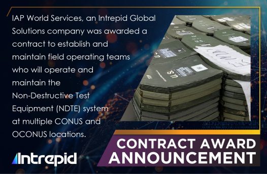 IAP World Services Contract Award Announcement. {{brizy_dc_image_alt imageSrc=